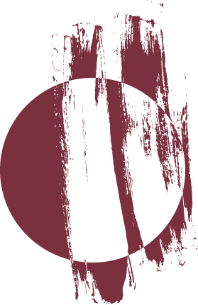 logo mark maroon
