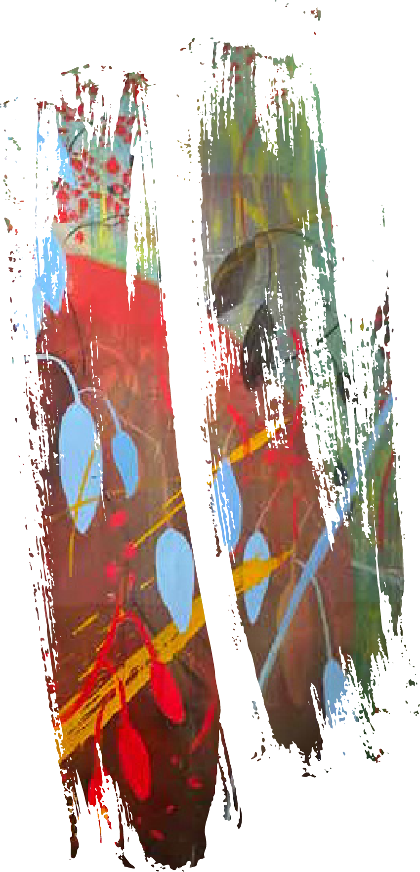 abstract paintbrush texture